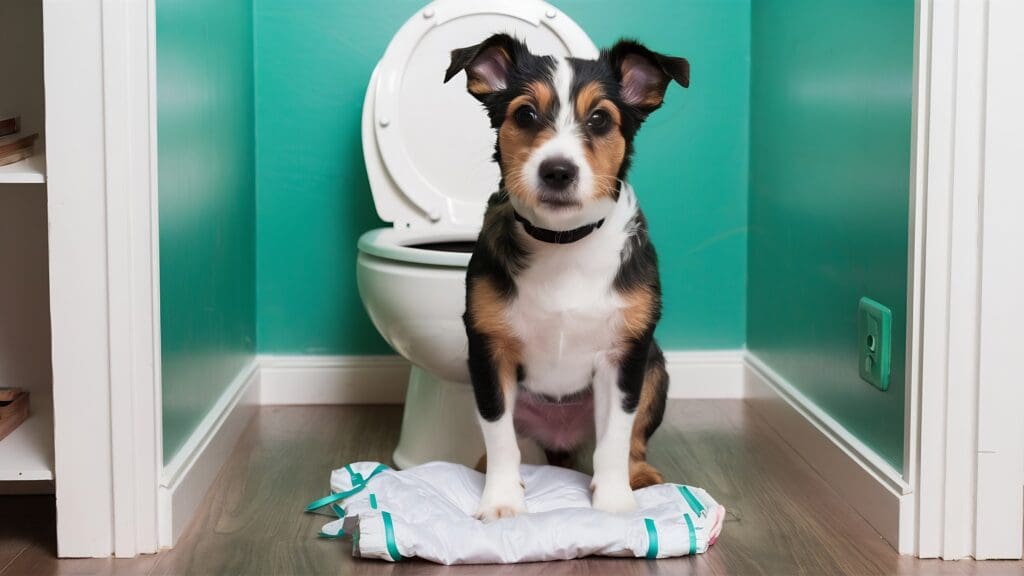 enseñar a perro a ir al baño