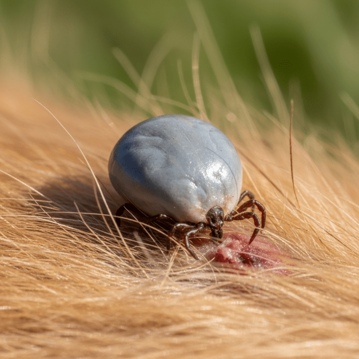 Garrapata-Ixodes-ricinus-en-un-perro