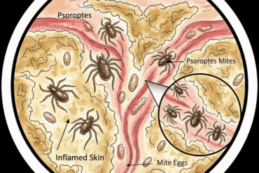 🐎 Psoroptes spp.: La Sarna Psoróptica en Caballos y Conejos